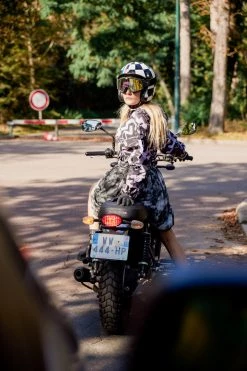 Heimstone Tony Windjacket In Electrique Print