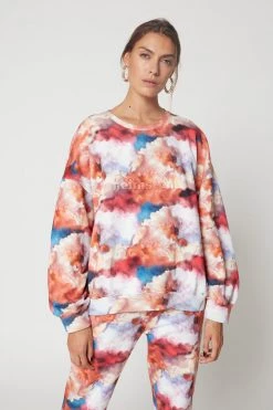 Heimstone Harlem Jumper In Madone Print