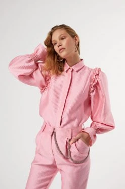 Heimstone Imogen Shirt In Bubble Gum Tops 76