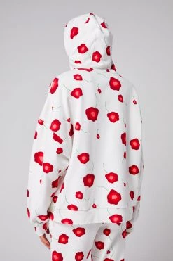 Heimstone Tops 76 Jack Sweat In Poppy Printed Fleece 12 Heimstone Tops 76 Jack Sweat In Poppy Printed Fleece