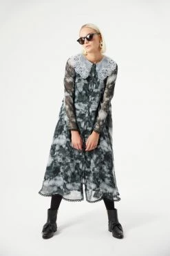 Heimstone Java Dress In Cendre Print