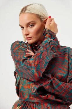 Heimstone Muse Shirt In Palmera Print