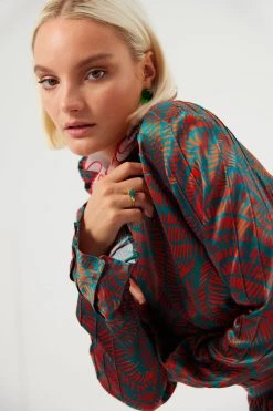 Heimstone Muse Shirt In Palmera Print