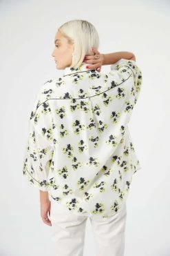 Heimstone Astrée Shirt In Firefly Embroidery SALES