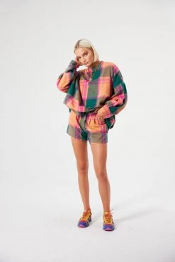 Heimstone Harlem Jumper In District Rhum Cashmere SALES