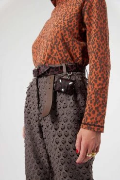 Heimstone Gabriel Pants In Charbon Lace