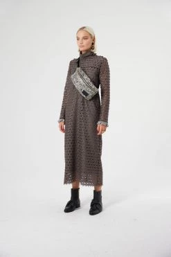 Heimstone Marshall Dress In Charbon Lace SALES