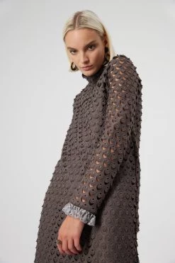 Heimstone Marshall Dress In Charbon Lace SALES