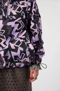 Heimstone Tony Windjacket In Electrique Print