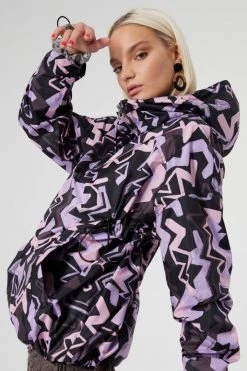 Heimstone Tony Windjacket In Electrique Print