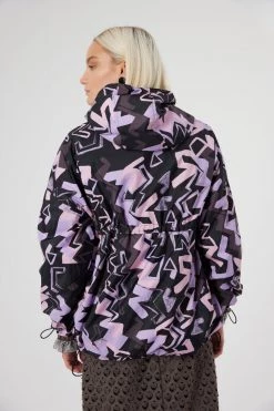 Heimstone Tony Windjacket In Electrique Print