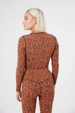 Heimstone SALES Biker Glue In Brick Leopard Jersey