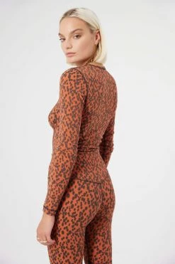 Heimstone SALES Biker Glue In Brick Leopard Jersey