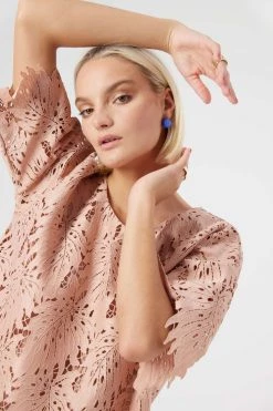 Heimstone Wallace T-shirt In Dust Lace Shop Woman