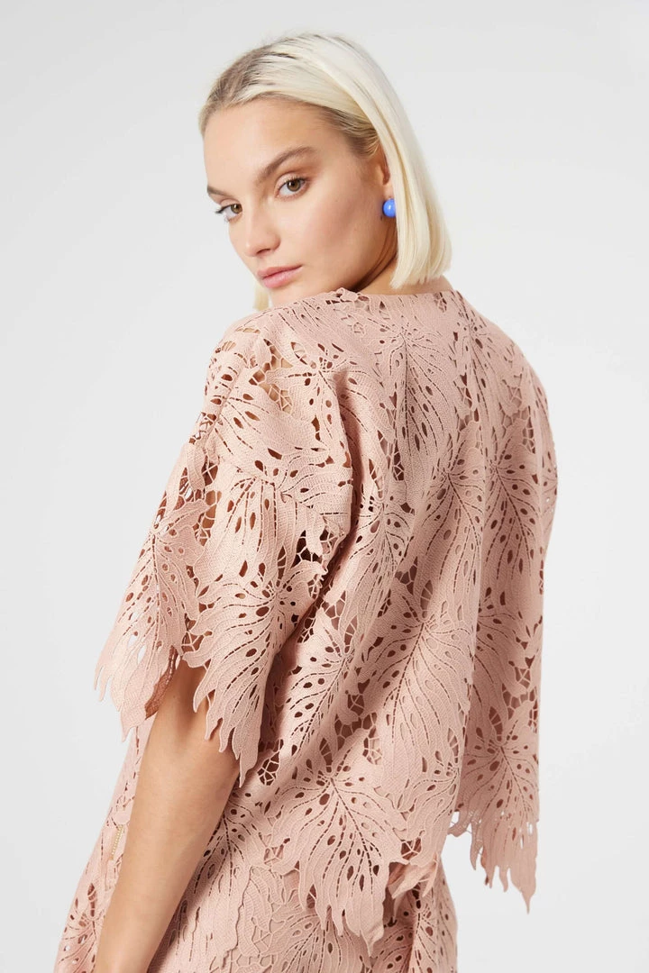 Heimstone Wallace T-shirt In Dust Lace Shop Woman 4 Heimstone Wallace T-shirt In Dust Lace Shop Woman