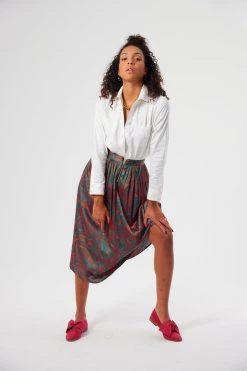Heimstone Orso Skirt In Palmera Print