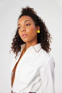 Heimstone Shop Woman Dori Shirt In White Cotton