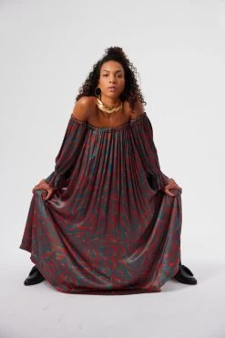 Heimstone SALES Penelope Dress In Palmera Print