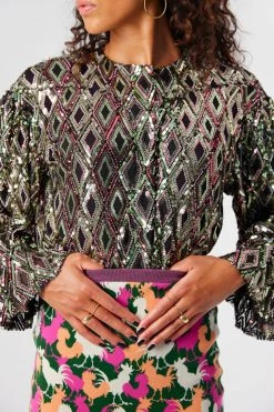 Heimstone Trigalière Shirt In Jazz Sequin SALES