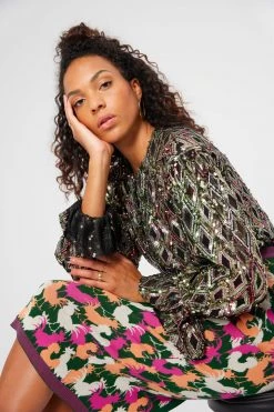 Heimstone Trigalière Shirt In Jazz Sequin SALES