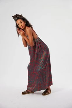 Heimstone Rita Dress In Palmera Print