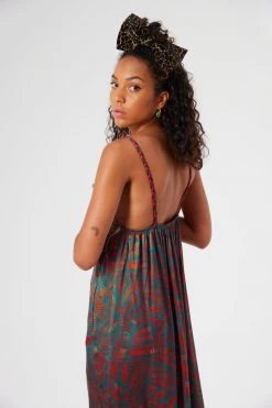 Heimstone Rita Dress In Palmera Print