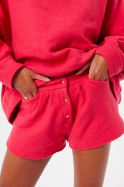 Heimstone SALES Spencer Short In Pink Razuberi Cashmere