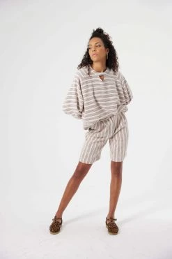 Heimstone Brooklyn Jumper In Mississippi Canvas Shop Woman