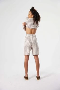 Heimstone Shop Woman Moor Bermuda In Mississippi Canvas