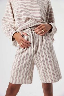 Heimstone Shop Woman Moor Bermuda In Mississippi Canvas