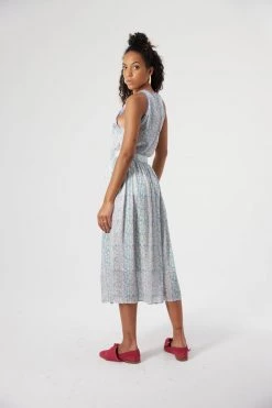 Heimstone Shop Woman Orso Skirt In Lagoon Print