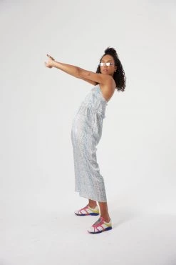 Heimstone Lottie Jumpsuit In Lagoon Print Shop Woman