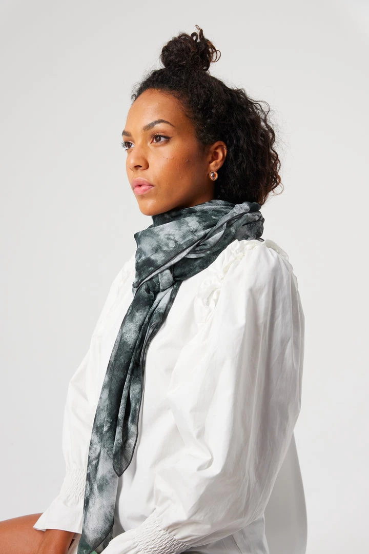 Heimstone Scarf In Cendre Print SALES 1 Heimstone Scarf In Cendre Print SALES