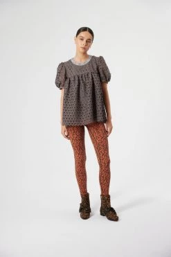Heimstone SALES Glue Legging In Brick Leopard Jersey 7 Heimstone SALES Glue Legging In Brick Leopard Jersey