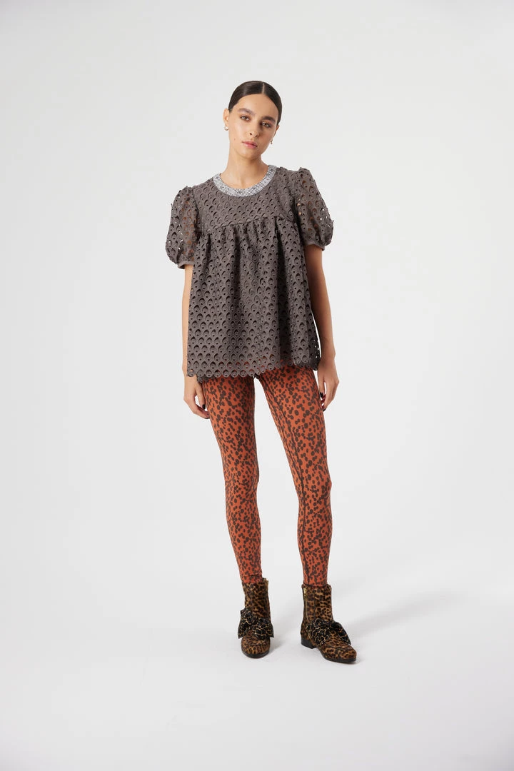 Heimstone SALES Glue Legging In Brick Leopard Jersey 3 Heimstone SALES Glue Legging In Brick Leopard Jersey