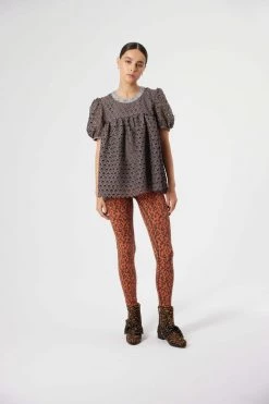 Heimstone SALES Gaya Blouse In Charbon Lace