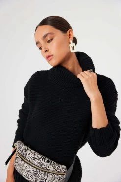 Heimstone Bobbi Sweater In Black Knit