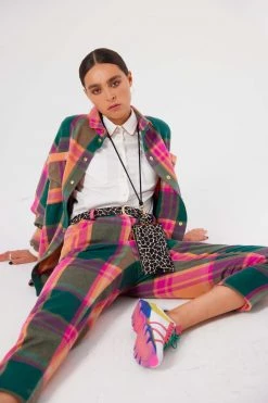 Heimstone Gabriel Pants In District Rhum Cashmere SALES 7 Heimstone Gabriel Pants In District Rhum Cashmere SALES