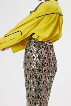 Heimstone SALES Fox Skirt In Jazz Sequin