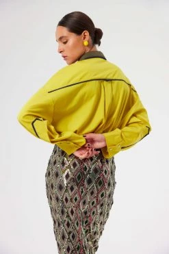 Heimstone SALES Astrée Shirt In Wave Canvas