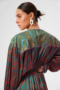 Heimstone Trigalière Dress In Palmera Print SALES