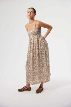 Heimstone SALES Tamara Dress In White Messy Dots 13 Heimstone SALES Tamara Dress In White Messy Dots
