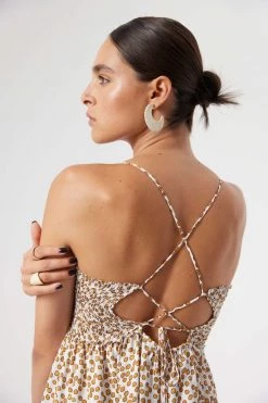 Heimstone SALES Tamara Dress In White Messy Dots