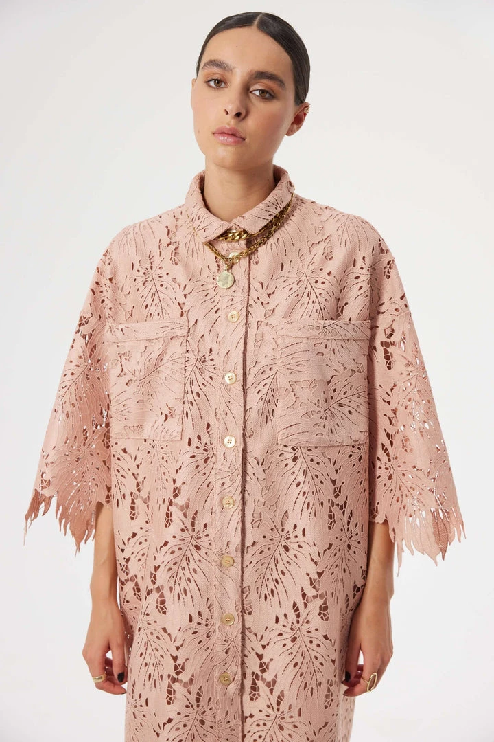 Heimstone Shop Woman Astrée Dress In Dust Lace 1 Heimstone Shop Woman Astrée Dress In Dust Lace