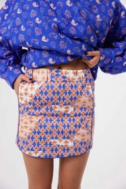 Heimstone Nursery Skirt In Mosaic Print SALES