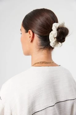 Heimstone Shop Woman Scrunchie In Dryness Print