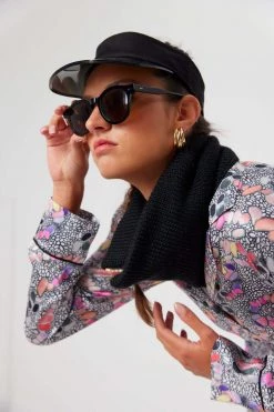 Heimstone Collar In Black Knit SALES