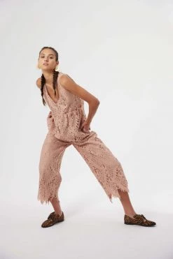 Heimstone Lottie Jumpsuit In Dust Lace Shop Woman