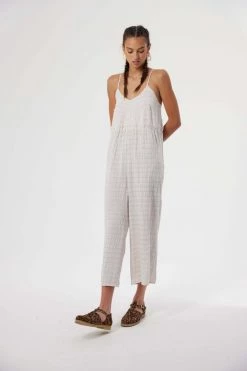 Heimstone Lottie Jumpsuit In Blues Weave