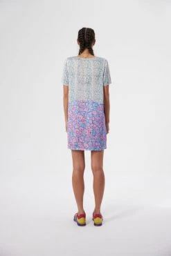 Heimstone Egon Dress In Lagoon Print